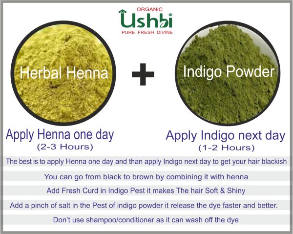 Combo of Herbal Henna (175g) & Indigo powder (100g) - Image 7