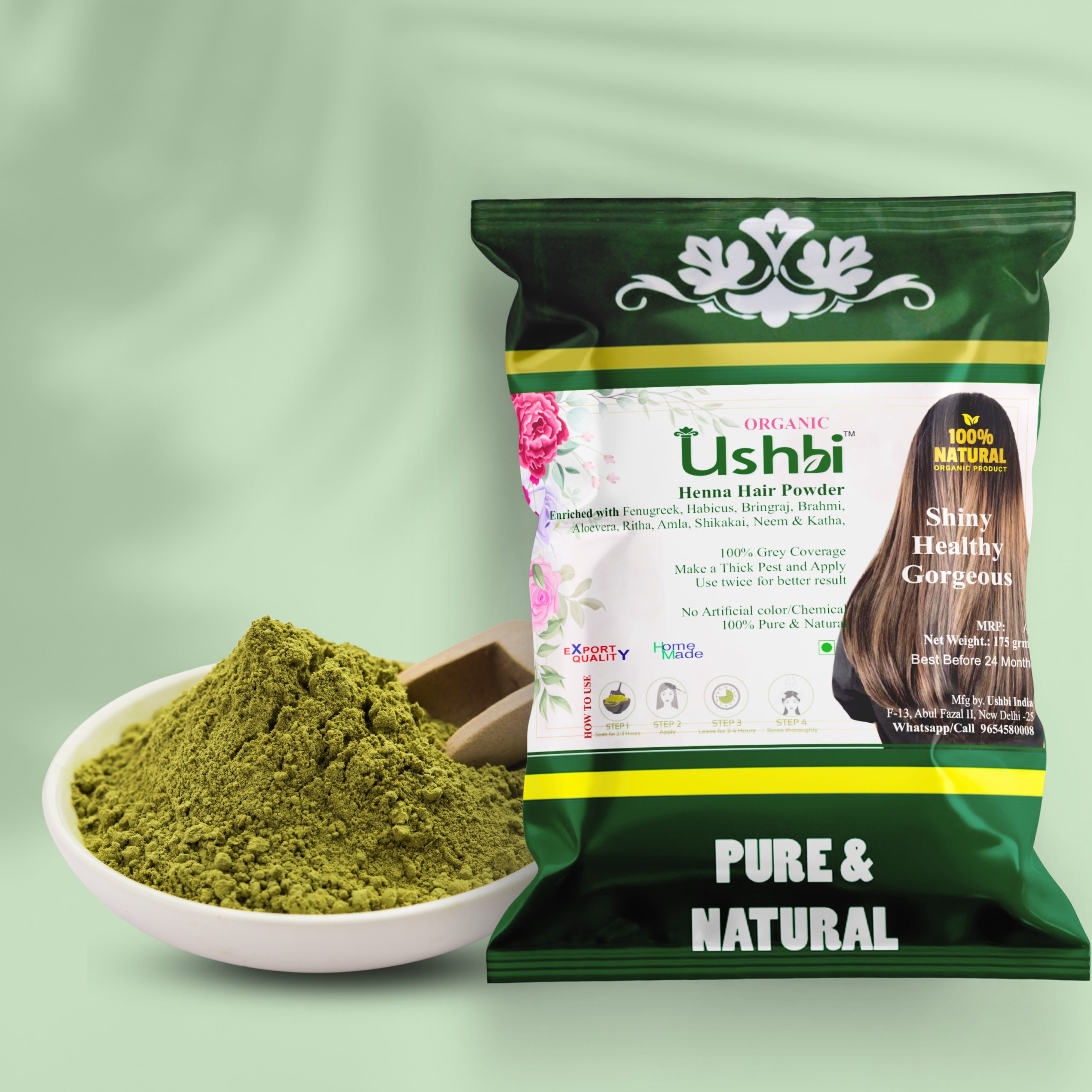 Ushbi Herbal Hennaa 150g